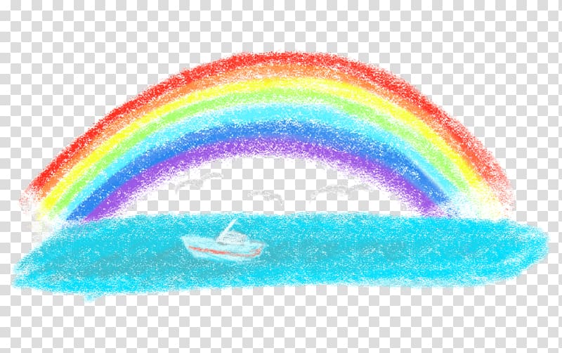 Rainbow Crayon Watercolor painting Colored pencil, rainbow transparent background PNG clipart