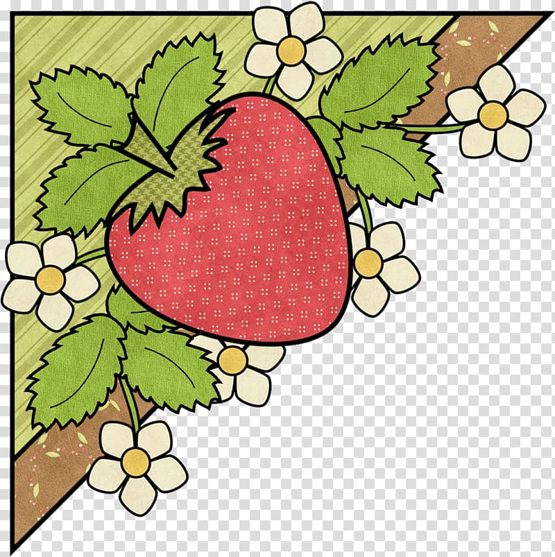 Strawberry ice cream Aedmaasikas Fruit, Hand-painted strawberry transparent background PNG clipart
