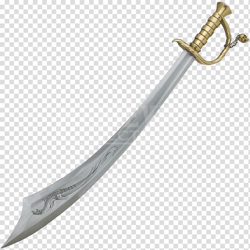 Sabre Scimitar Cutlass Classification of swords, Sword transparent background PNG clipart