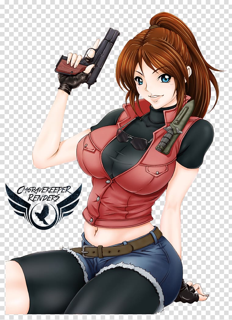 Claire Redfield Resident Evil: The Darkside Chronicles Chris Redfield Resident Evil 2, Porn GIRL transparent background PNG clipart