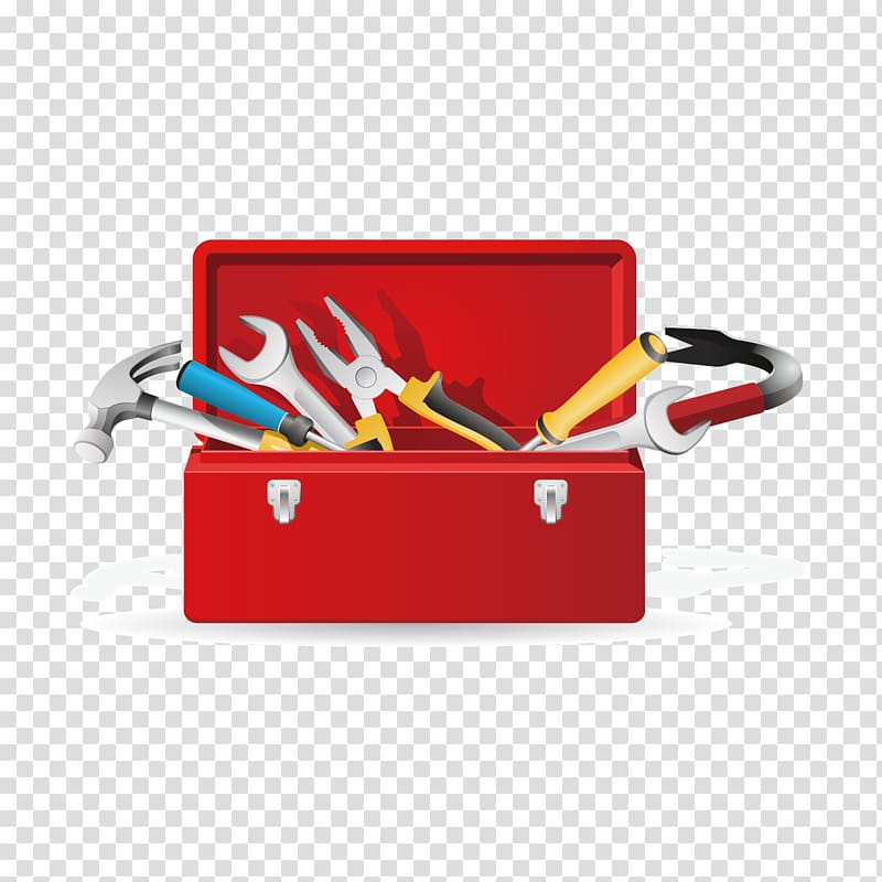 Tool Boxes , Decoration tools material transparent background PNG clipart