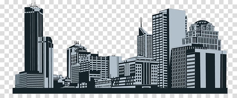free city scapes clipart
