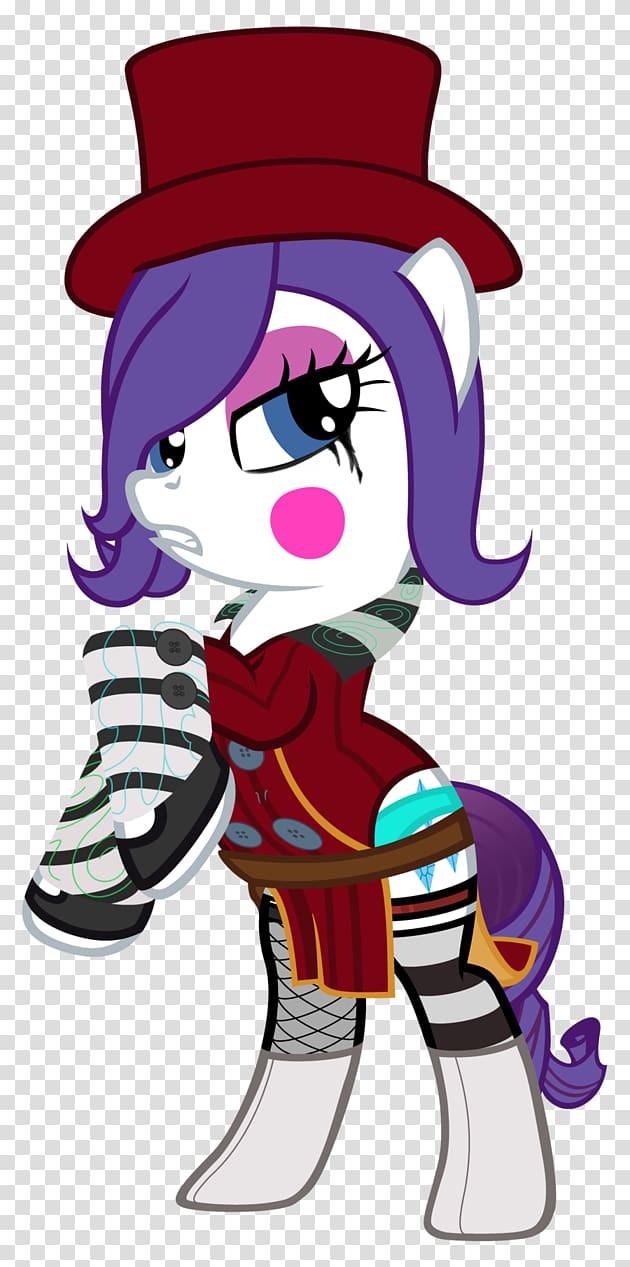 Borderlands 2 Pony Rarity Twilight Sparkle, others transparent background PNG clipart