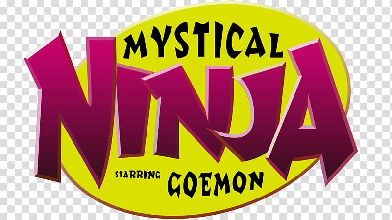 Mystical Ninja Starring Goemon Nintendo 64 Logo Brand Font, robot circuit board transparent background PNG clipart