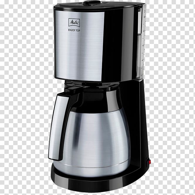 Coffeemaker Meli include. ENJOY TOP THERM 1017 07 wh Hardware/Electronic Melitta 1010-08 Easy Top Therm Coffee Filter Machine, Coffee transparent background PNG clipart