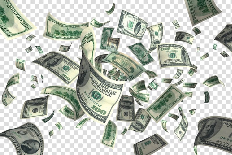 a lot of money clipart background