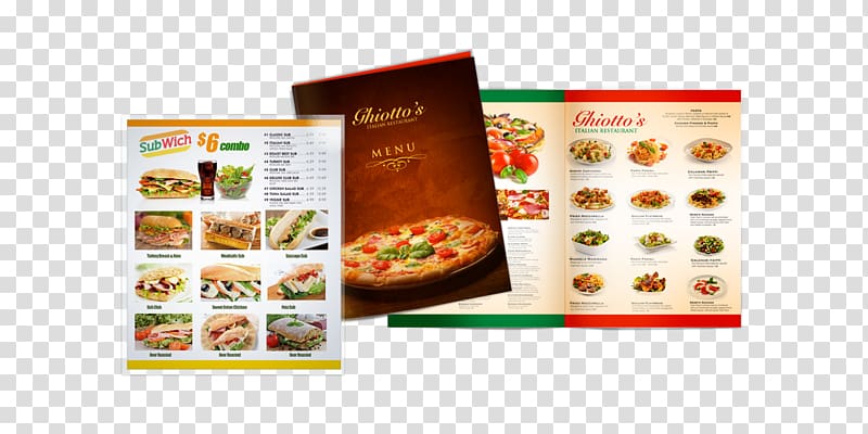 Paper Color printing Flyer Brochure, chain restaurant posters transparent background PNG clipart