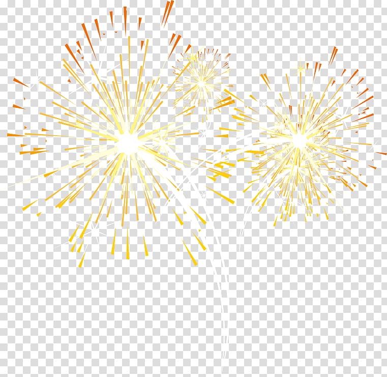 fireworks , Yellow Petal Pattern, Fireworks, fireworks, creative Taobao transparent background PNG clipart