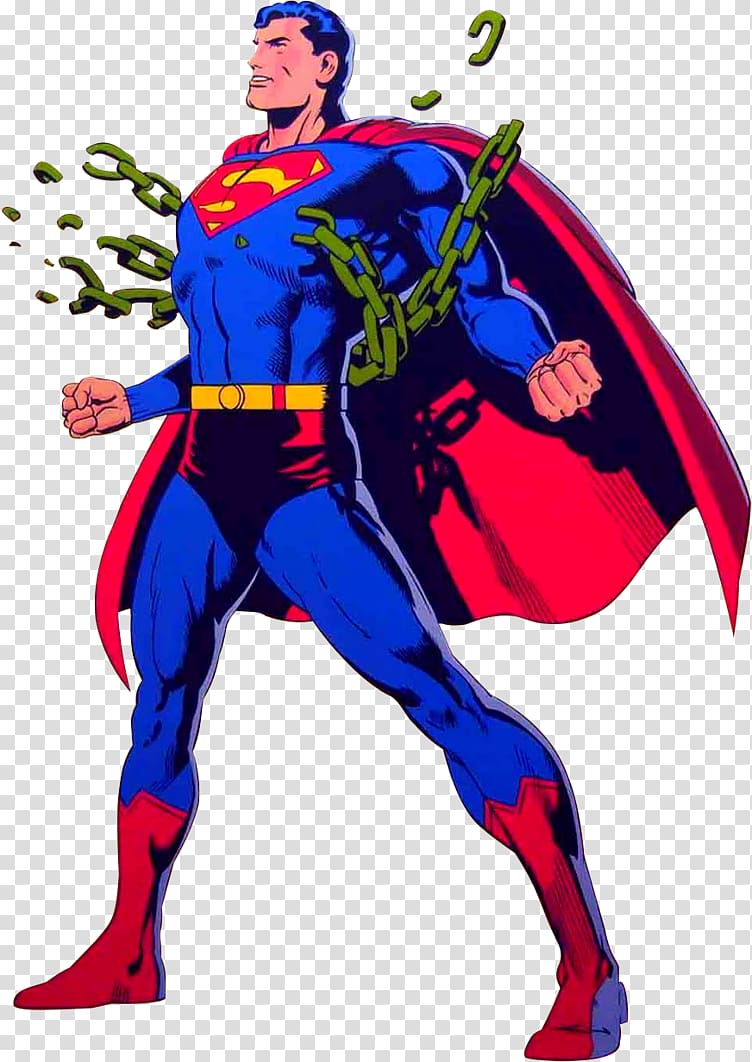 Superman logo Batman Comic book Comics, superman transparent background PNG clipart