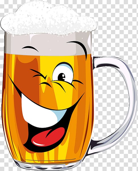 Beer Glasses Emoticon Emoji Smiley, year end transparent background PNG clipart