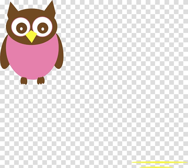 Owl Bird , pink owl transparent background PNG clipart