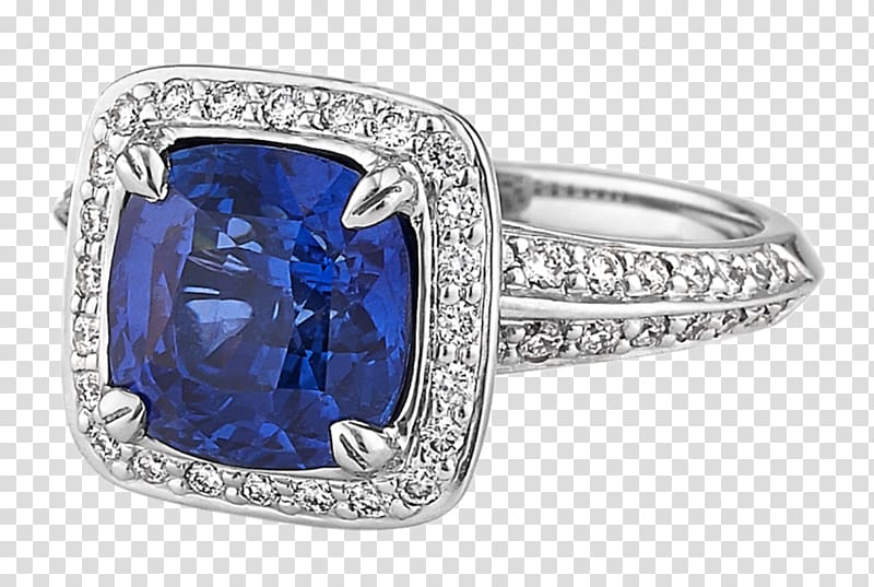 Sapphire Jewellery Ring Blue Gemstone, sapphire transparent background PNG clipart