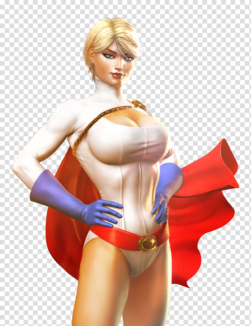 Power Girl Superhero DC Comics DC Universe Online, Super Girl transparent background PNG clipart