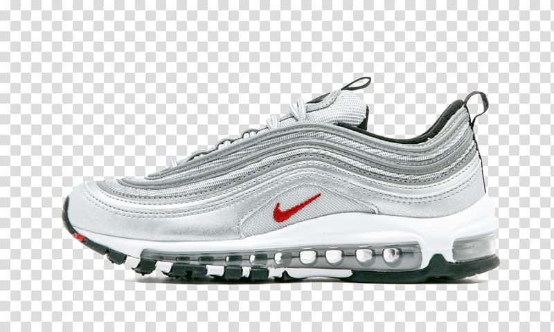 Nike Air Max 97 Sneakers Silver bullet, nike transparent background PNG clipart