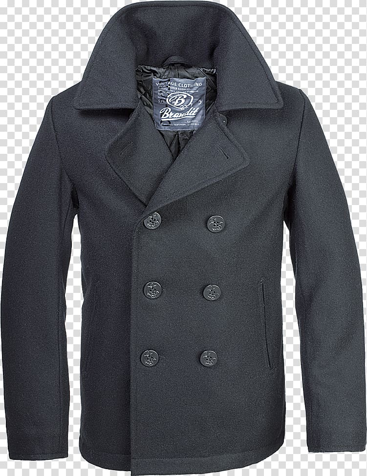 Pea coat Jacket Clothing Wool, jacket transparent background PNG clipart