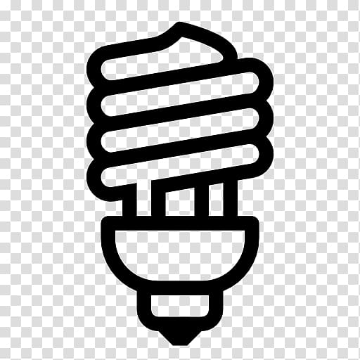 Incandescent light bulb Computer Icons, spiral light transparent background PNG clipart