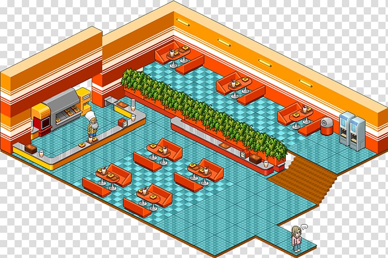 Habbo Sulake Virtual community Kitchen Virtuality, hotel habbo transparent background PNG clipart