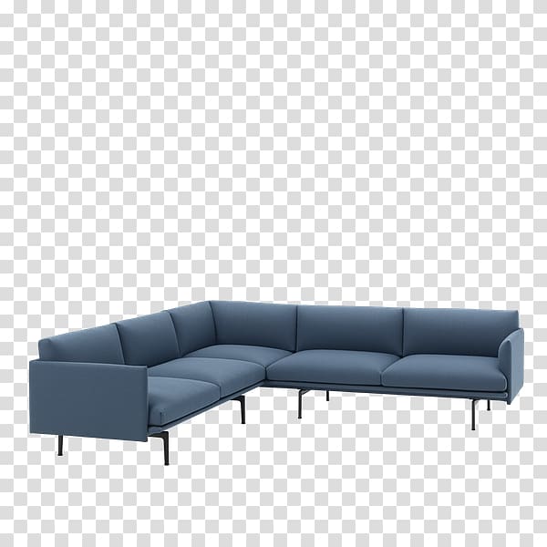 Couch Muuto Chaise longue Foot Rests Anderssen & Voll AS, chair transparent background PNG clipart