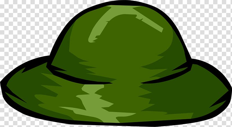 Club Penguin Entertainment Inc Hat Green Cap, Hat transparent background PNG clipart