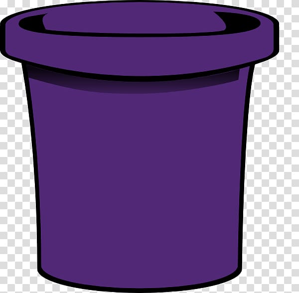 Purple Bucket Paint Shower , ucket transparent background PNG clipart