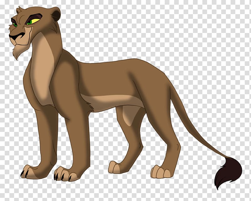 The Lion King Cougar Scar Zira, lion transparent background PNG clipart