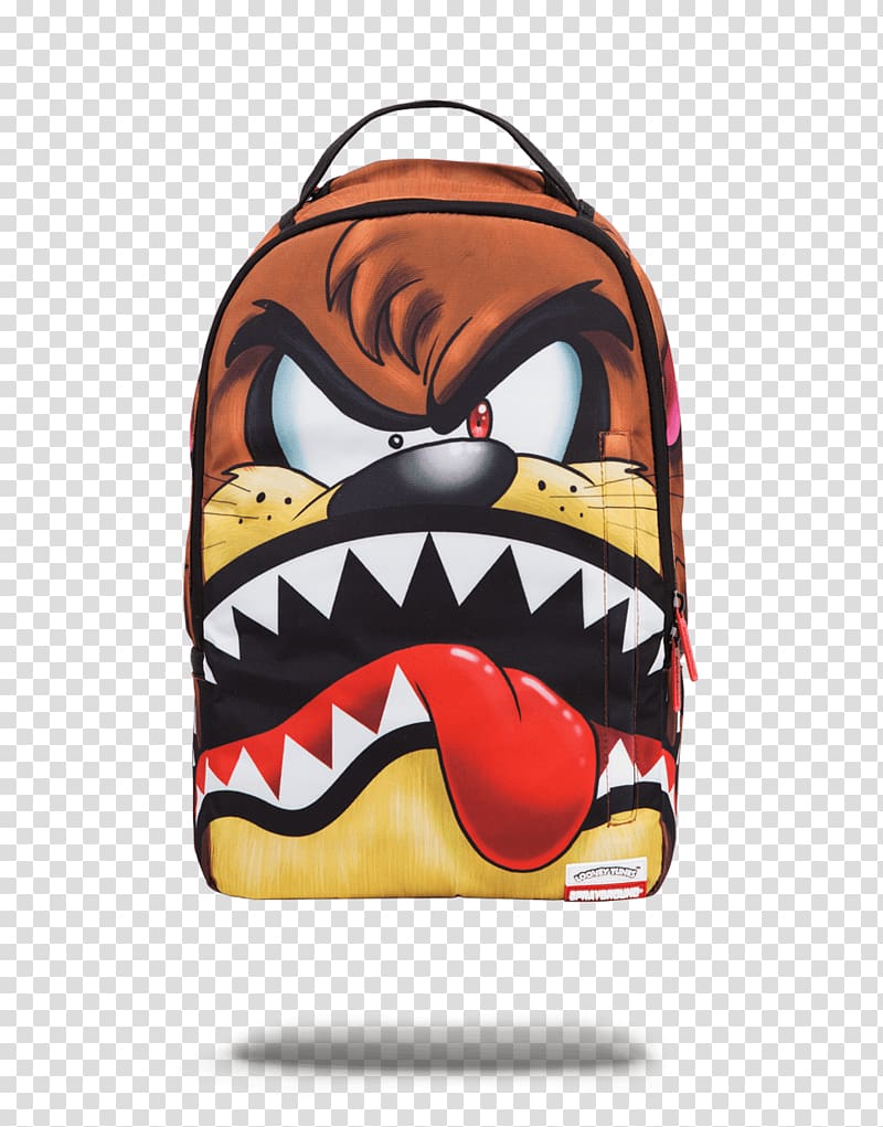 Tasmanian Devil Sprayground Backpack Bag Looney Tunes, backpack transparent background PNG clipart