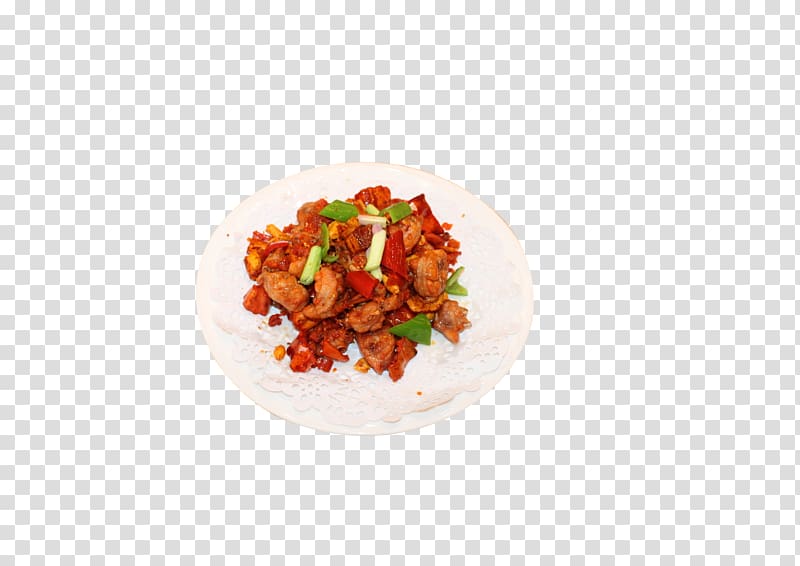 Kung Pao chicken Laziji Food, Delicious Spicy Chicken transparent background PNG clipart