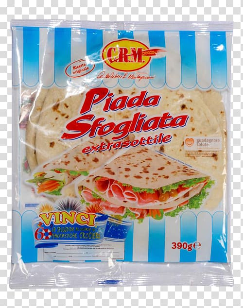 Piadina Breadstick Pita Crescentina modenese Italian cuisine, bread transparent background PNG clipart