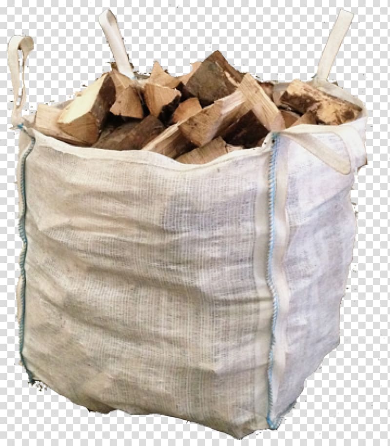 Softwood Bag Flexible intermediate bulk container Lumber, firewood transparent background PNG clipart