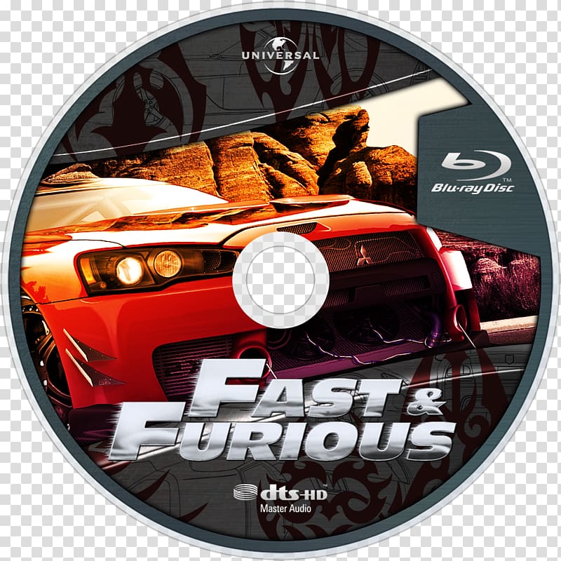 Blu-ray disc The Fast and the Furious DVD Film Television, Fast Furious 1 transparent background PNG clipart