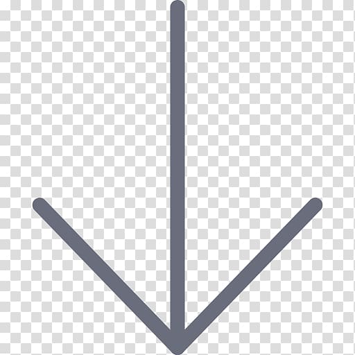 Computer Icons Arrow, arrow bottom transparent background PNG clipart