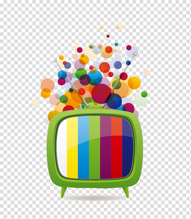 Color television Test card, Bubble small to pull creative TV Free transparent background PNG clipart