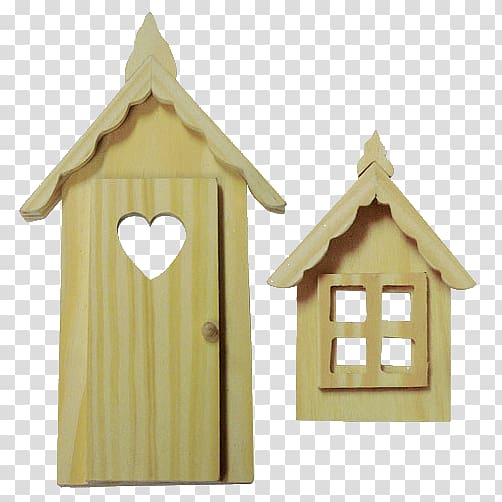 Paper Window Wood Loisir crxe9atif Painting, houses transparent background PNG clipart
