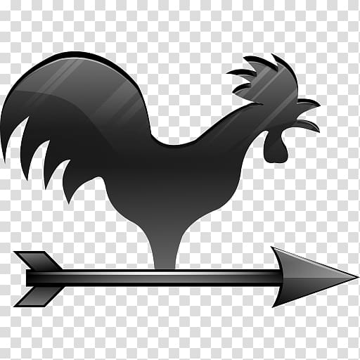 live rooster galliformes , Wind vane, rooster with arrow illustration transparent background PNG clipart