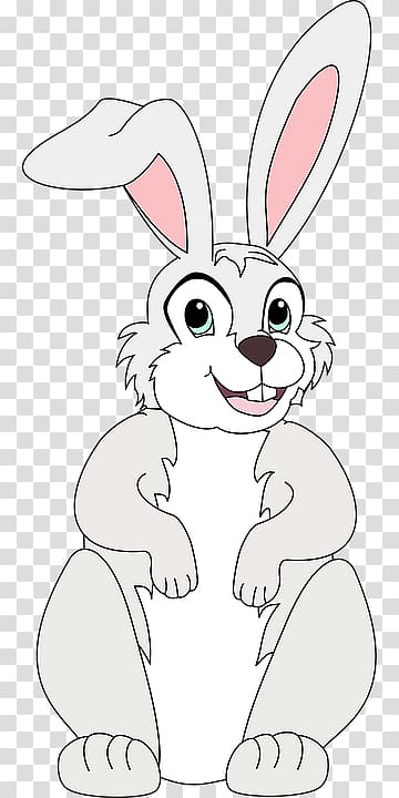 Domestic rabbit Easter Bunny Hare , rabbit transparent background PNG ...