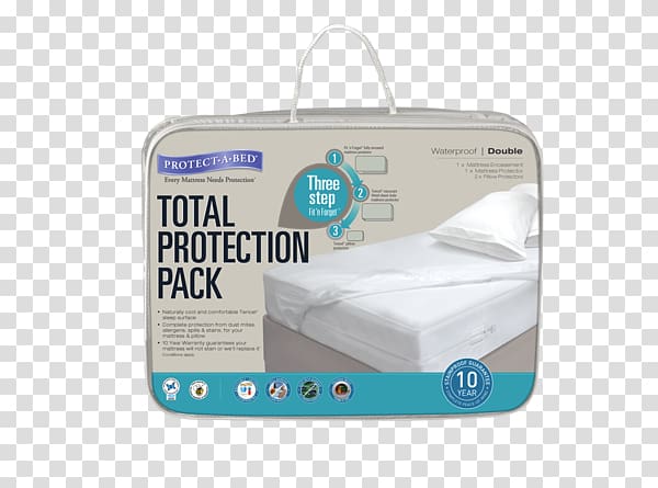 Mattress Protectors Cots Pillow Protect-A-Bed, PROTECTIVE EQUIPMENT transparent background PNG clipart