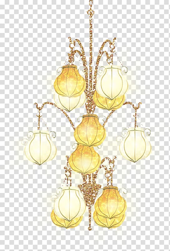 Chandelier Incandescent light bulb Lighting Lamp , lamp transparent background PNG clipart