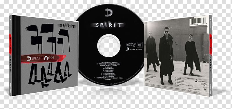 Depeche Mode Spirit Brand DVD, Depeche Mode transparent background PNG clipart