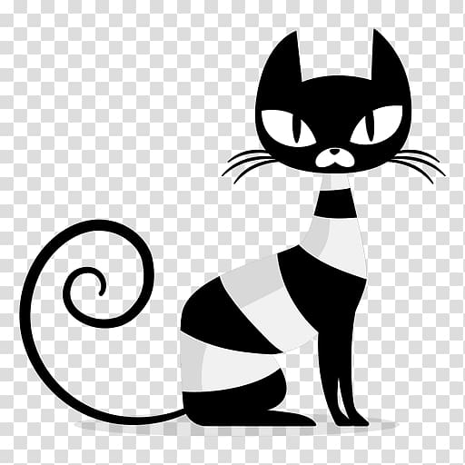 Whiskers Black cat Kitten Domestic short-haired cat, kitten transparent background PNG clipart