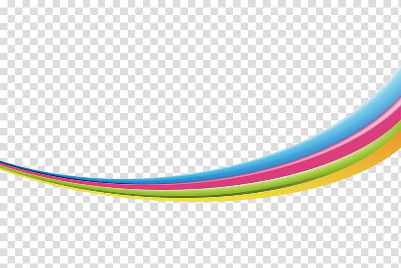 Cartoon Rainbow transparent background PNG clipart