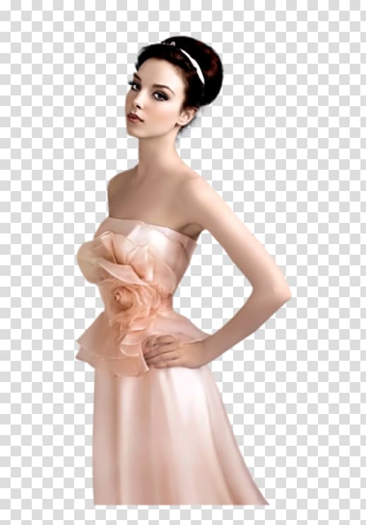 Wedding dress Bride Fashion Party dress, bride transparent background PNG clipart