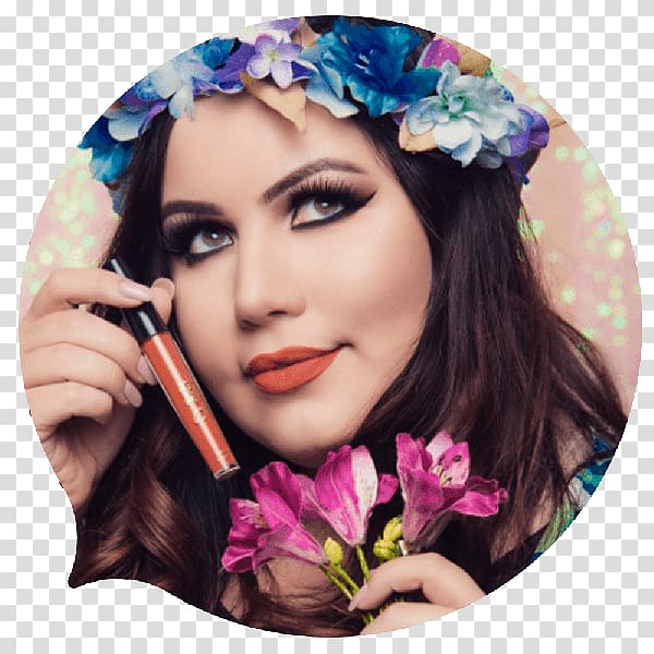 Bruna Tavares Hair coloring Eyelash Eye Shadow Lipstick, Batom transparent background PNG clipart