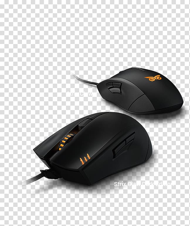 Dark Claw Computer mouse Computer keyboard ASUS, claw transparent background PNG clipart