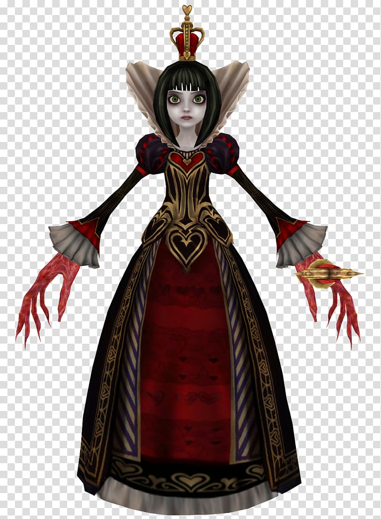 Alice: Madness Returns American McGee\'s Alice Red Queen Queen of Hearts Alice\'s Adventures in Wonderland, queen transparent background PNG clipart