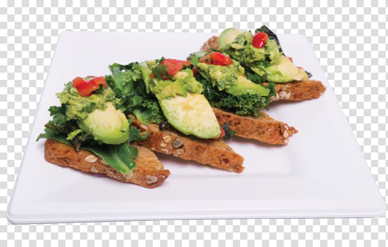 Drunken noodles Caesar salad Avocado toast Vegetarian cuisine Fattoush, toast transparent background PNG clipart