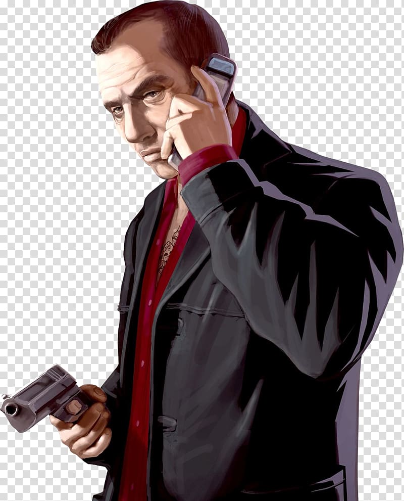 Grand Theft Auto IV: The Lost and Damned The Godfather Niko Bellic Russian mafia, gta transparent background PNG clipart
