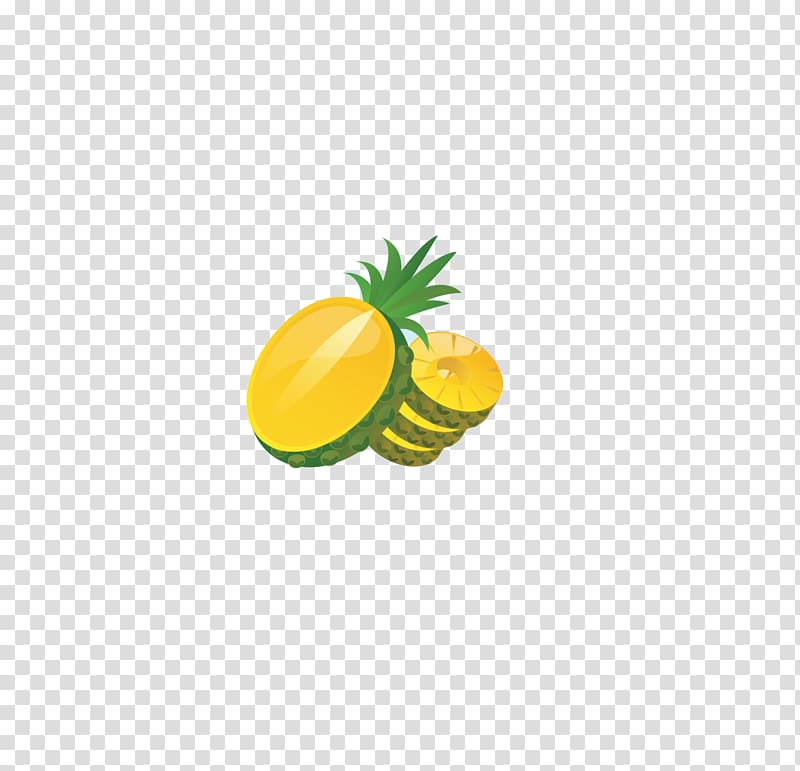 Pineapple Fruit, Chopped pineapple transparent background PNG clipart