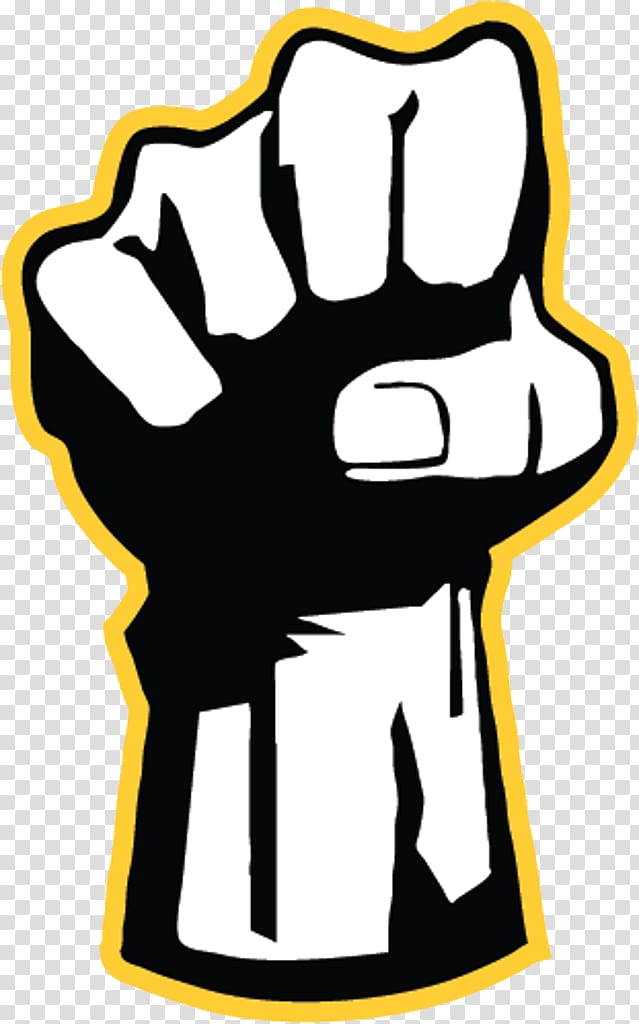 Raised fist Drawing , symbol transparent background PNG clipart