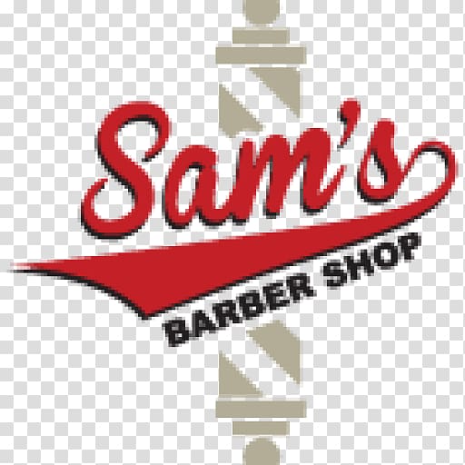 Sam\'s Barber Shop Hair Care Sam\'s Club, Barber Shop logo transparent background PNG clipart