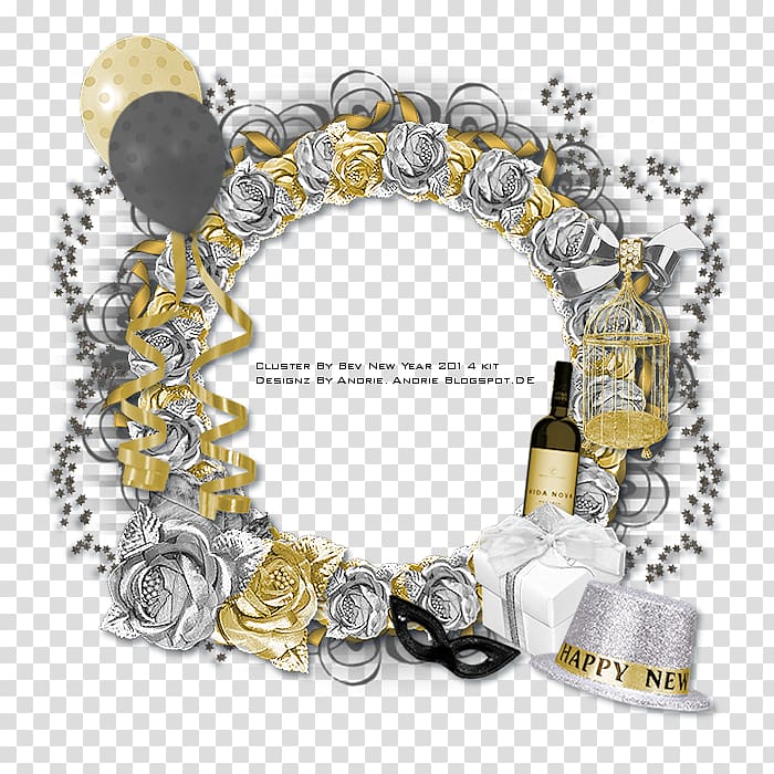 2 January Ty Inc. Diario AS, new year frame transparent background PNG clipart
